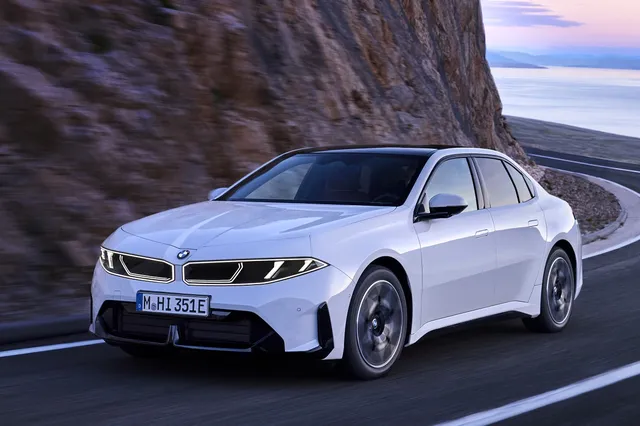 BMW i3 berline électrique Neue Klasse 2026 de trois quarts avant
