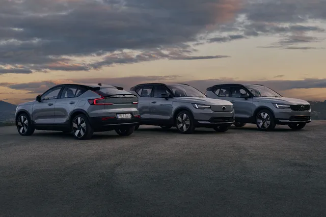 La gamme Volvo 40 restylée en 2026 : l'EC40 coupé, l'EX40 électrique et le XC40 micro-hybride