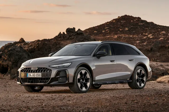 Audi A6 Allroad 2026, break baroudeur premium, de profil