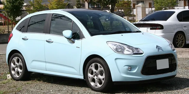 Citroën C3 de deuxième génération, l'un des modèles concernés par le rappel des airbags Takata en France