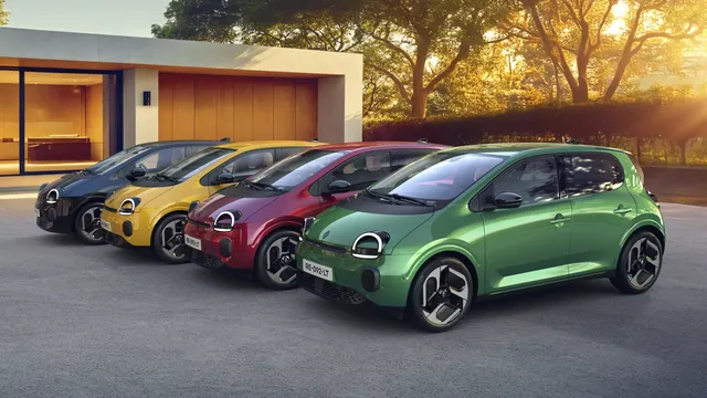 Renault Twingo E-Tech électrique 2026, citadine cinq portes au style néo-rétro