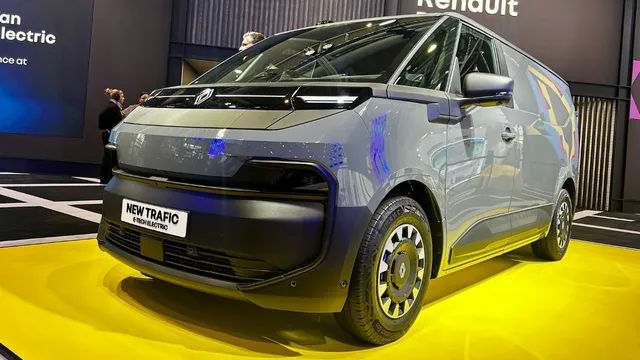 Le nouveau Renault Trafic Van E-Tech électrique présenté au salon IAA 2026 de Hanovre