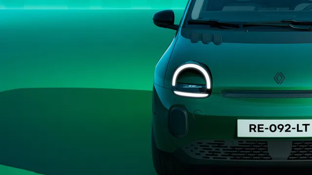 Renault Twingo E-Tech électrique 2026 vue de trois quarts