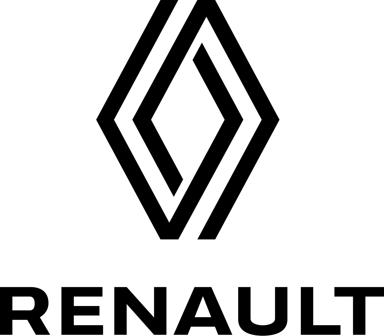 Logo officiel Renault au losange