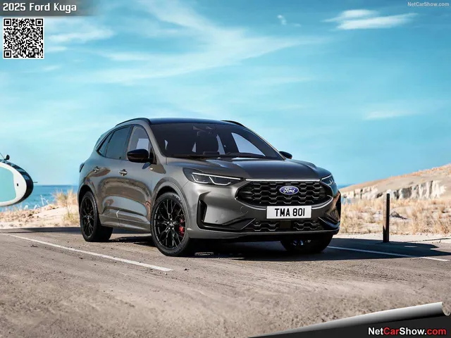 Ford Kuga 2025, l'un des modèles concernés par le rappel des feux de route